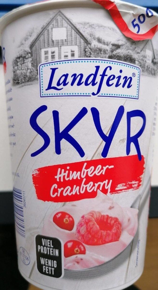 Skyr Himbeer-Cranberry / Oranges Sanguines - Product - de