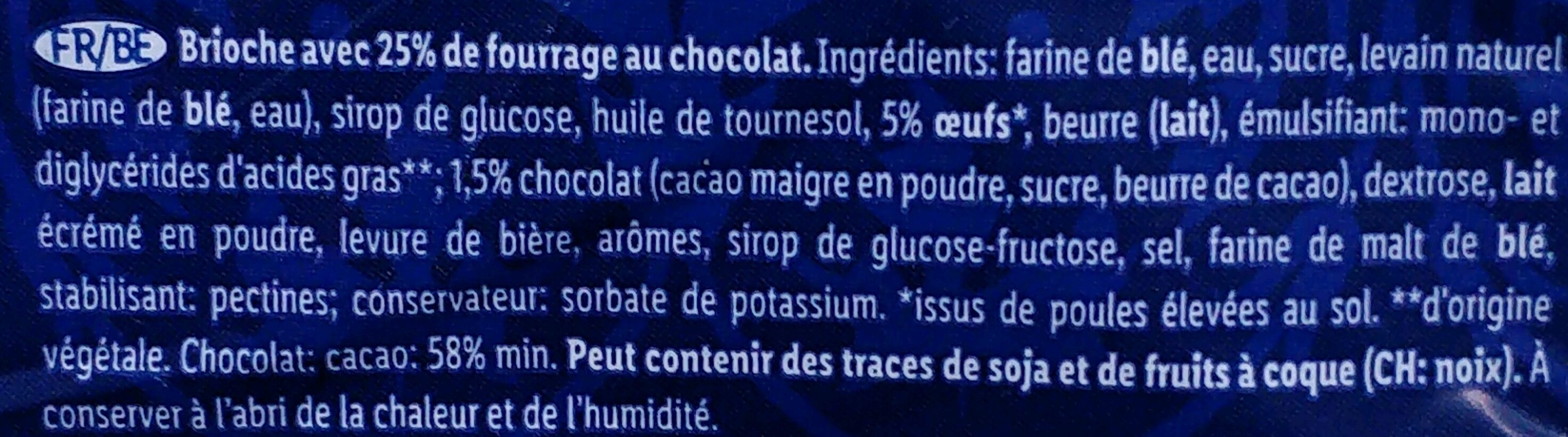Cornetti al cioccolato - Ingrédients