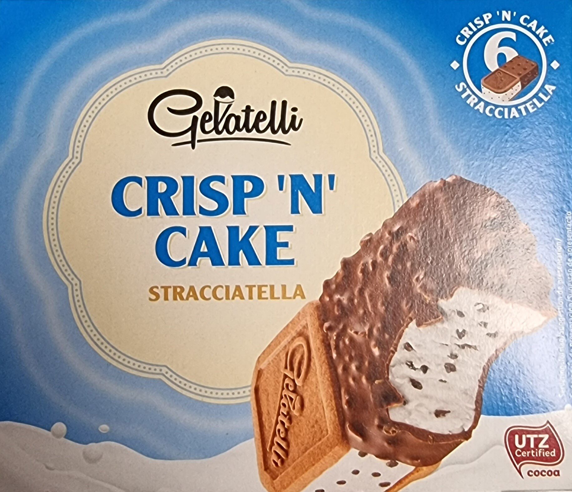 Crisp 'n' Cake Stracciatella - Product - pt