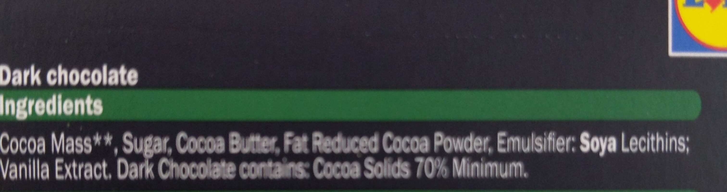 Madagaskar Edelschokolade 70% - Ingredients
