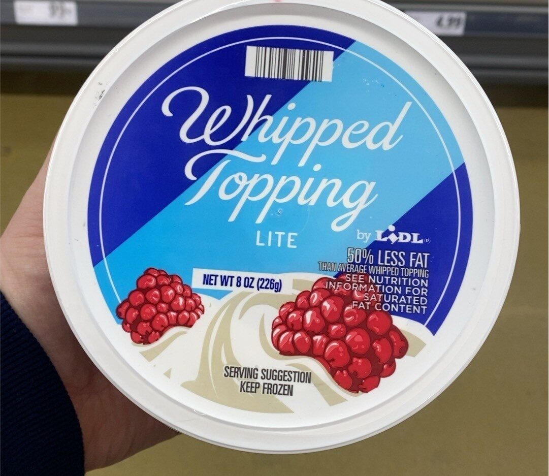 Whipped topping lite - Produkt - it