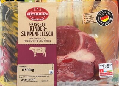 Frisches rinder-suppenfleisch - Produkt - en