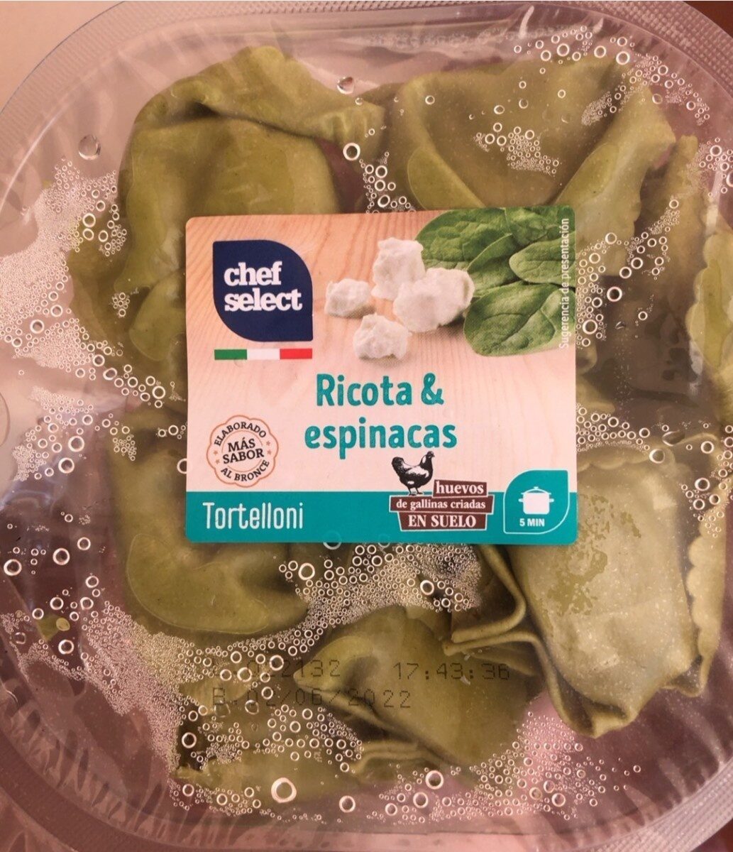 Tortelloni Ricotta & spinaci - Prodotto - es