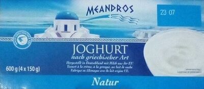 Joghurt nach griechischer Art Natur - Produkt