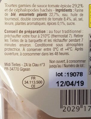 Champignons geschnitten - Zutaten - fr