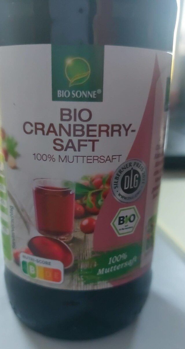 Bio cranberry-saft - Produit