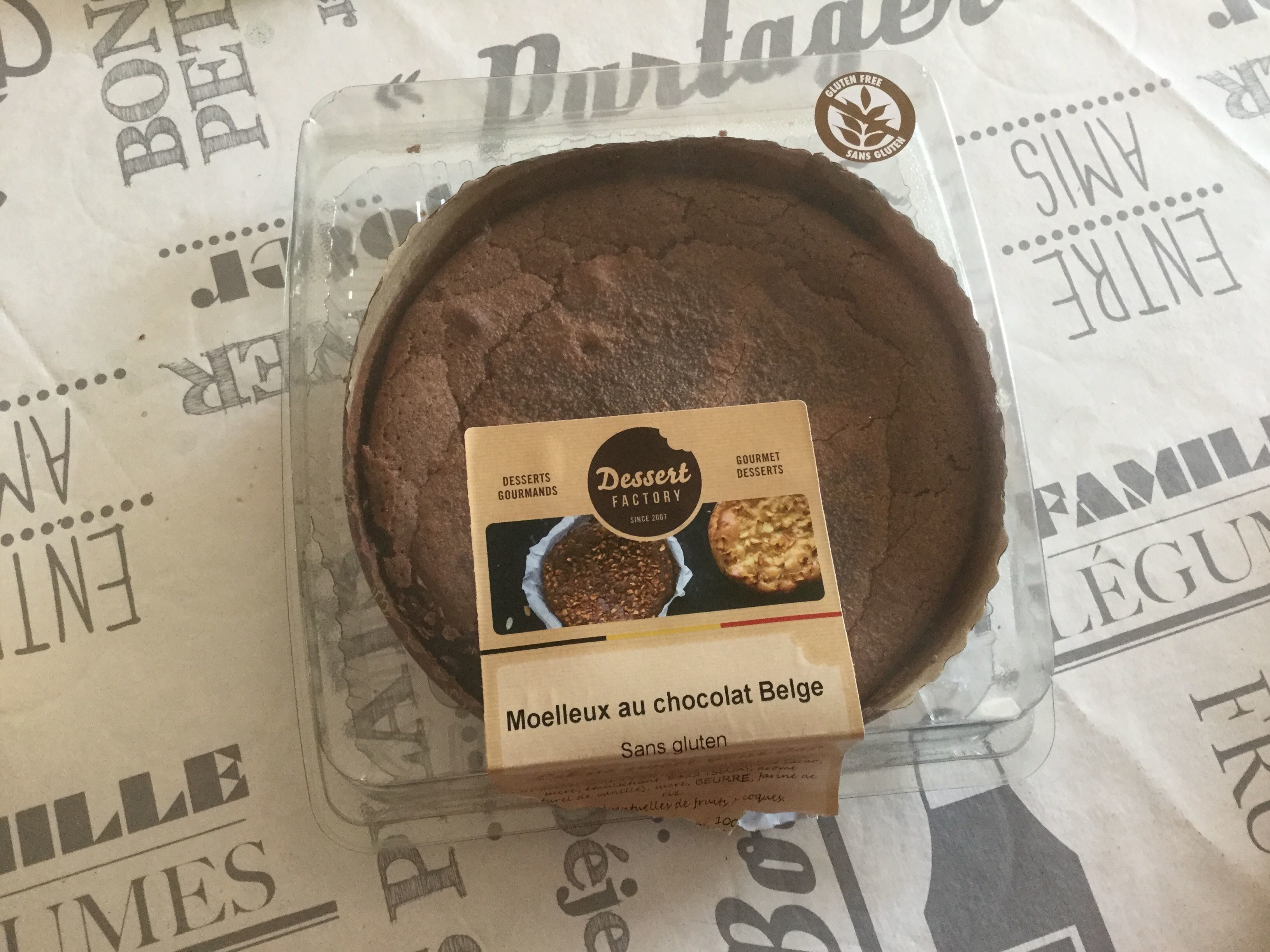 Moelleux au chocolat belge - Product - fr