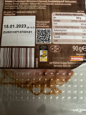 crusty Bacon - Recycling instructions and/or packaging information - de