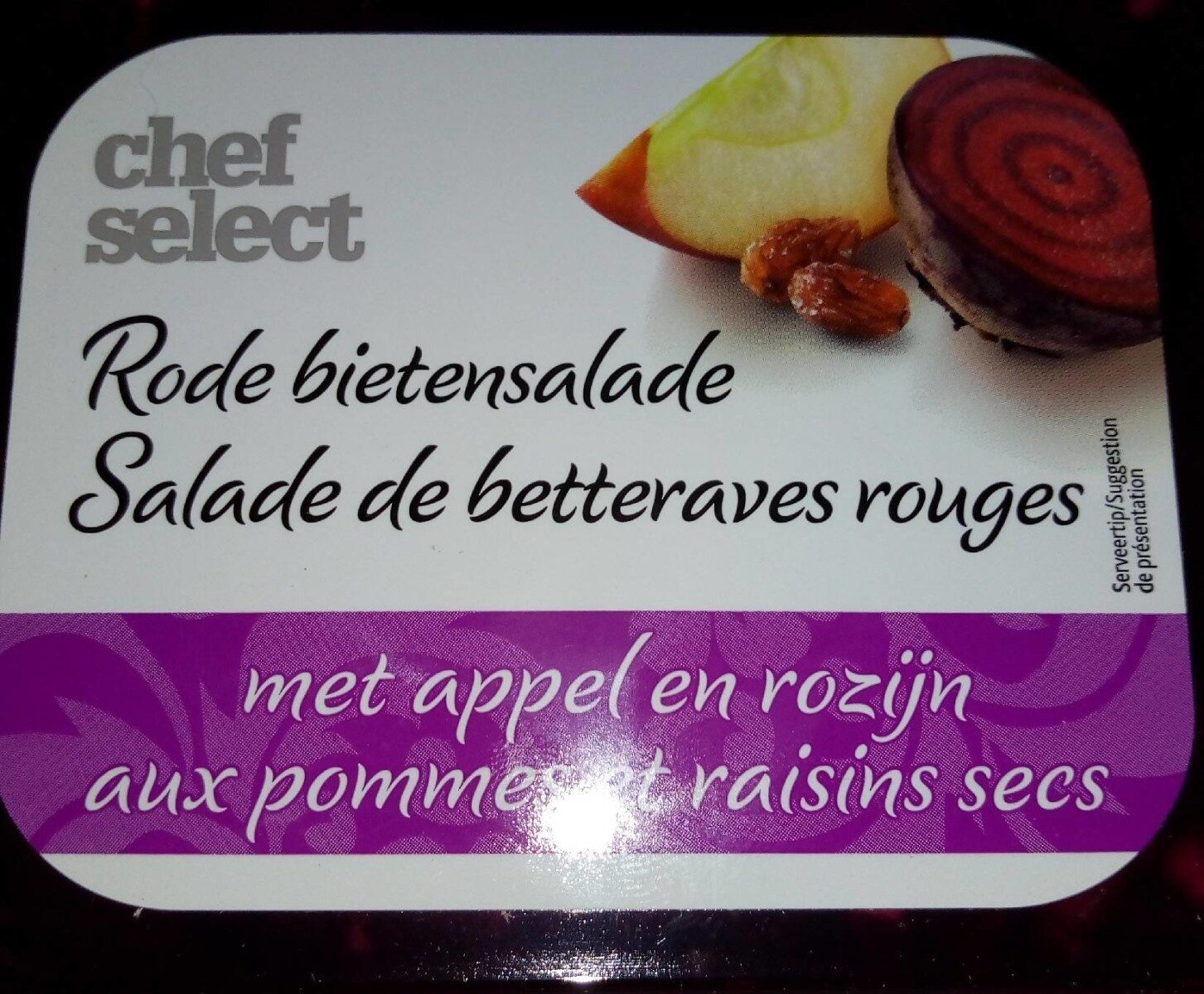 Salade de betteraves rouges - Product - fr