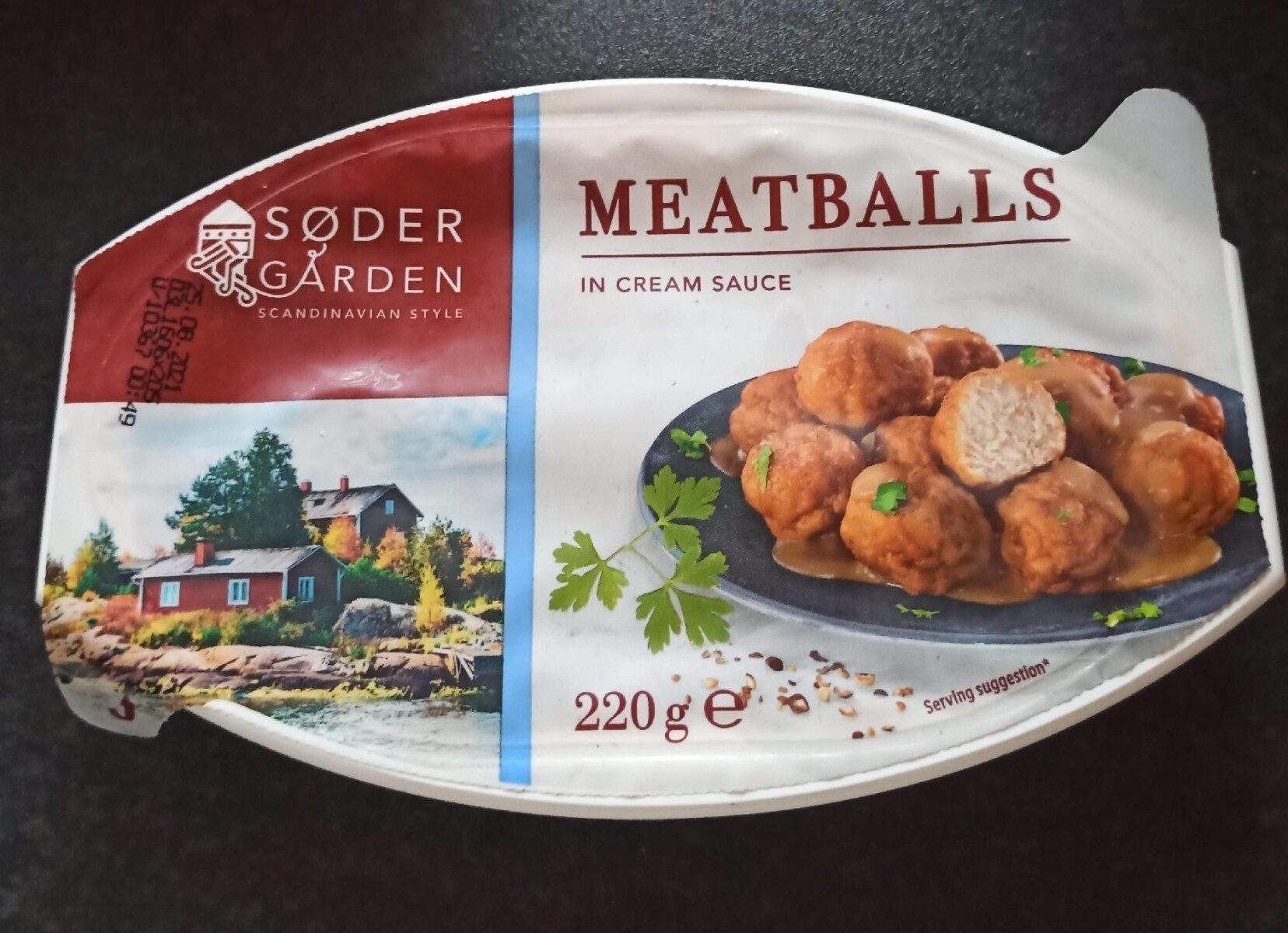 Meatballs in creamy sauce - Produkt
