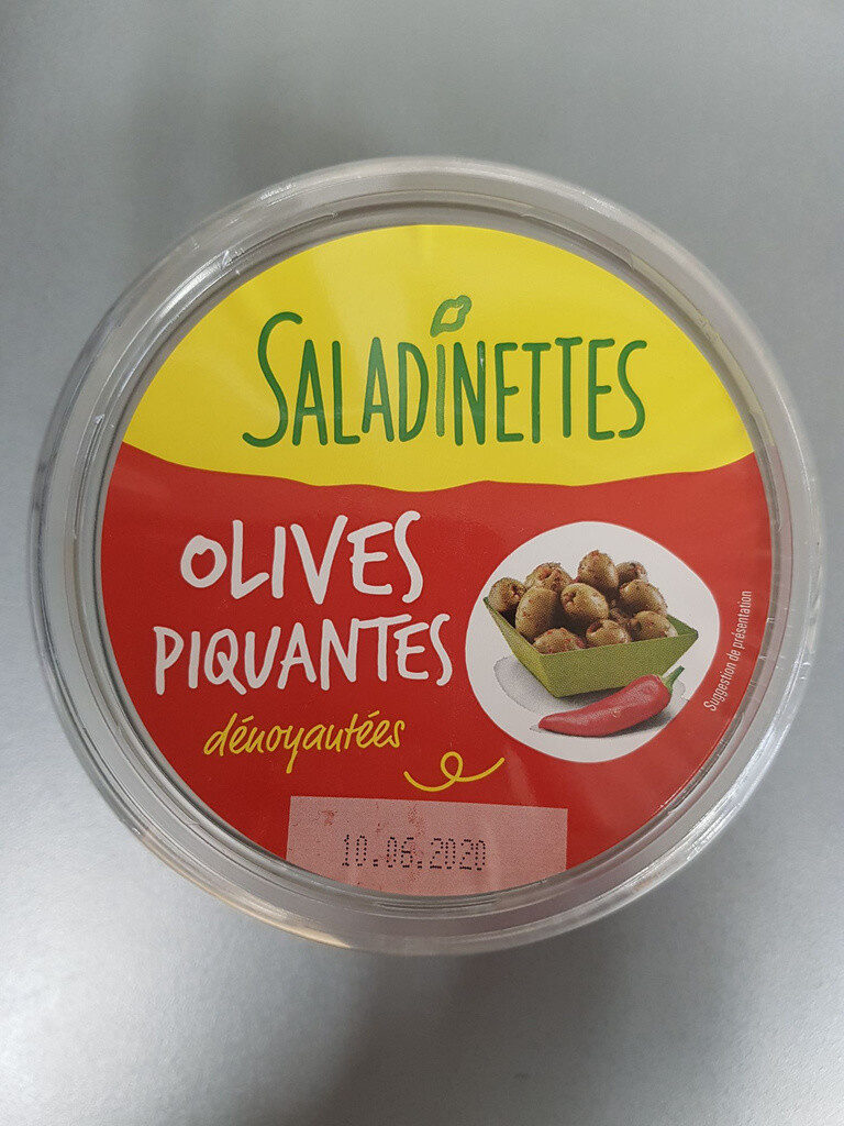 Olives piquantes dénoyautées - Produkt