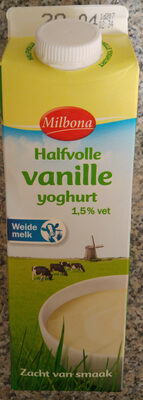 Halfvolle vanille yoghurt - Product - nl