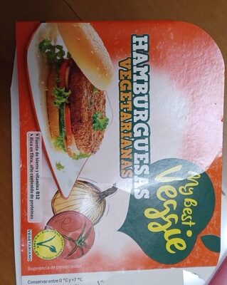 Hamburguesa vegetariana - Producte - en