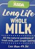 Asda Long Life whole Milk - Product