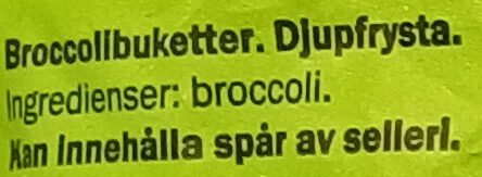 Freshona Broccolibuketter - Ingredienser