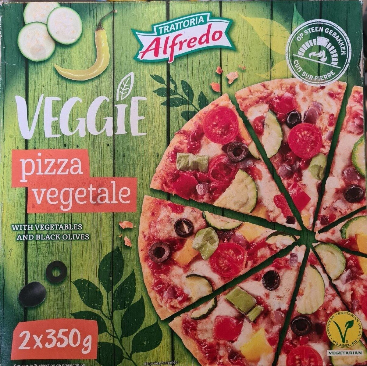 Pizza Veggie with vegetables and black olives - Produkt - de