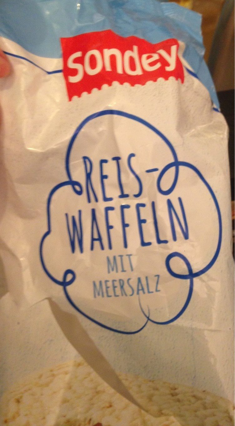 Snacky Cracky Reiswaffeln, Meersalz - Produkt