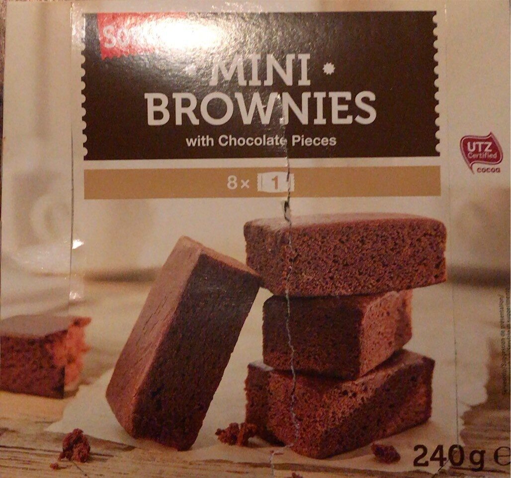 Mini Brownies - Tableau nutritionnel