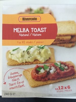 Melba Toast Naturel - Produkt - fr