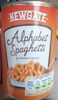 Alphabet spaghettis - Product