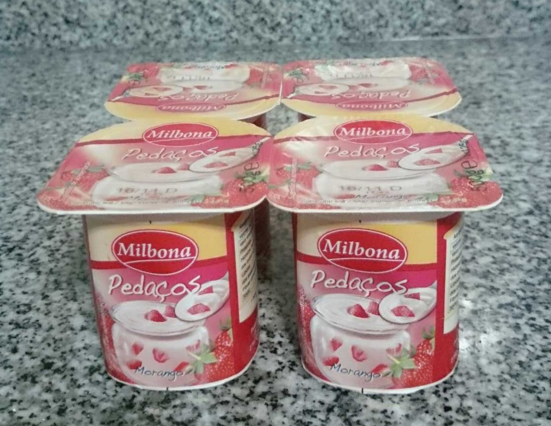 Pack iogurtes pedaços morango - Product - pt