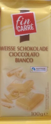 White chocolate - Prodotto
