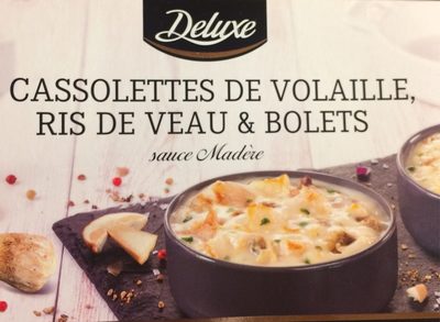 Cassolettes de volaille, ris de veau et bolets - Produkt - fr