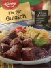 Fix Gulasch Gemischt, Gulasch - Producte