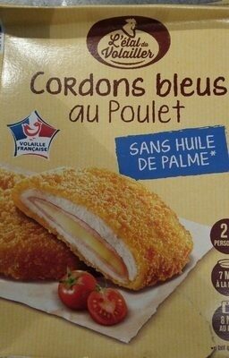 2 Cordons Bleus au poulet - Product - fr