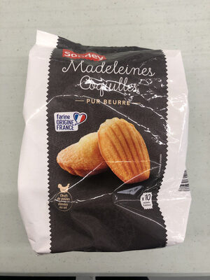 Madeleines Coquilles pur beurre - Product - fr