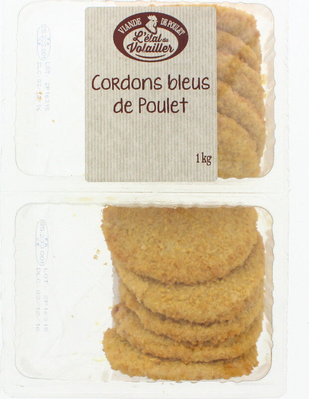 Cordons bleus de poulet - Produkt - fr