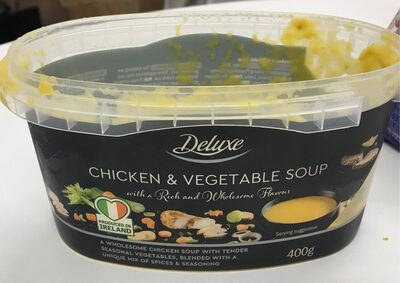 Chicken and vegetable soup - Product - en