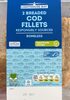 Breaded cod fillets - Produkt