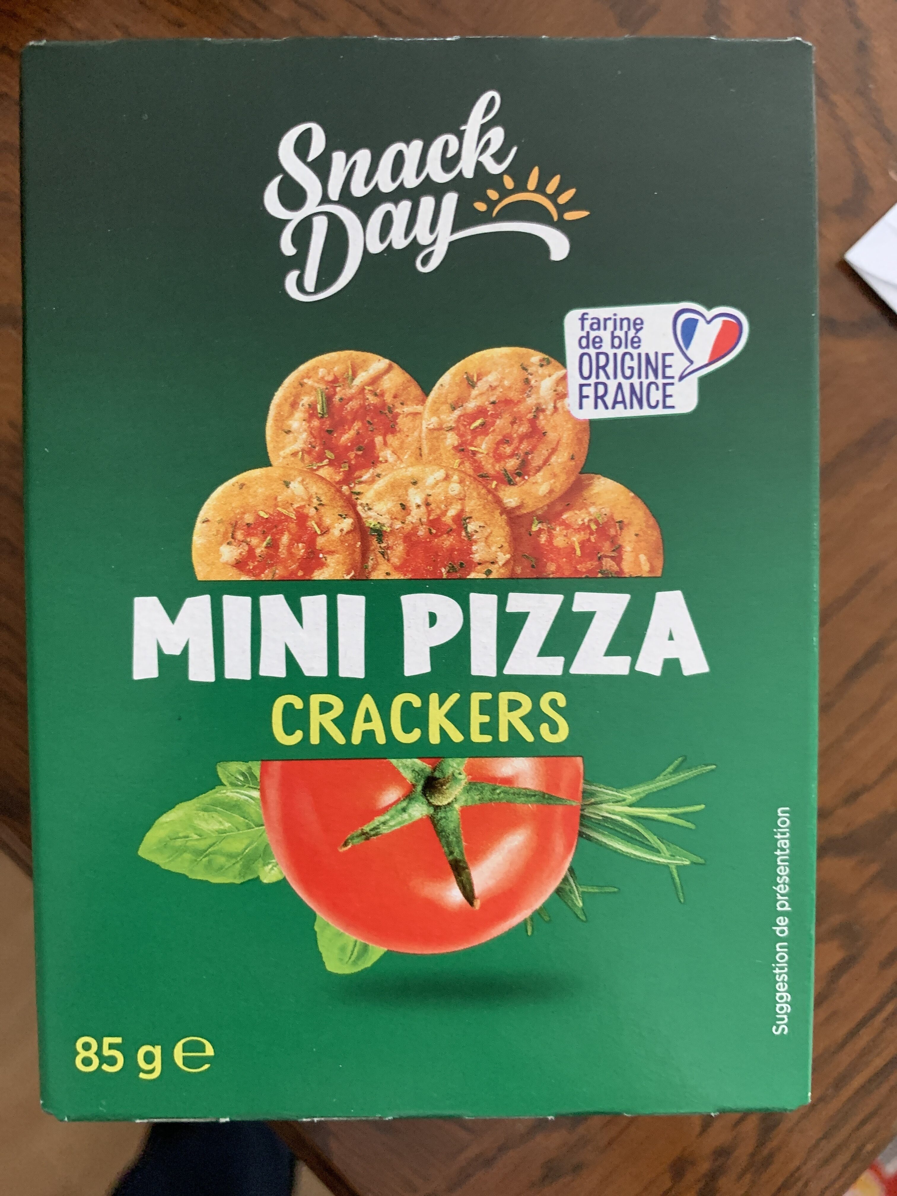 Mini pizza crackers - Prodotto - en