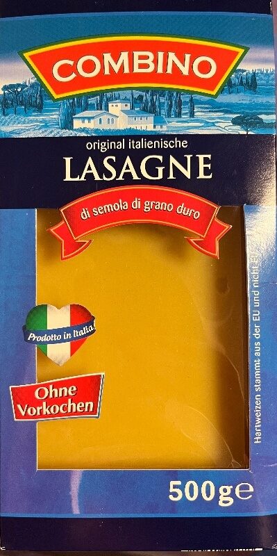 Lasagne Platten - Prodotto - en