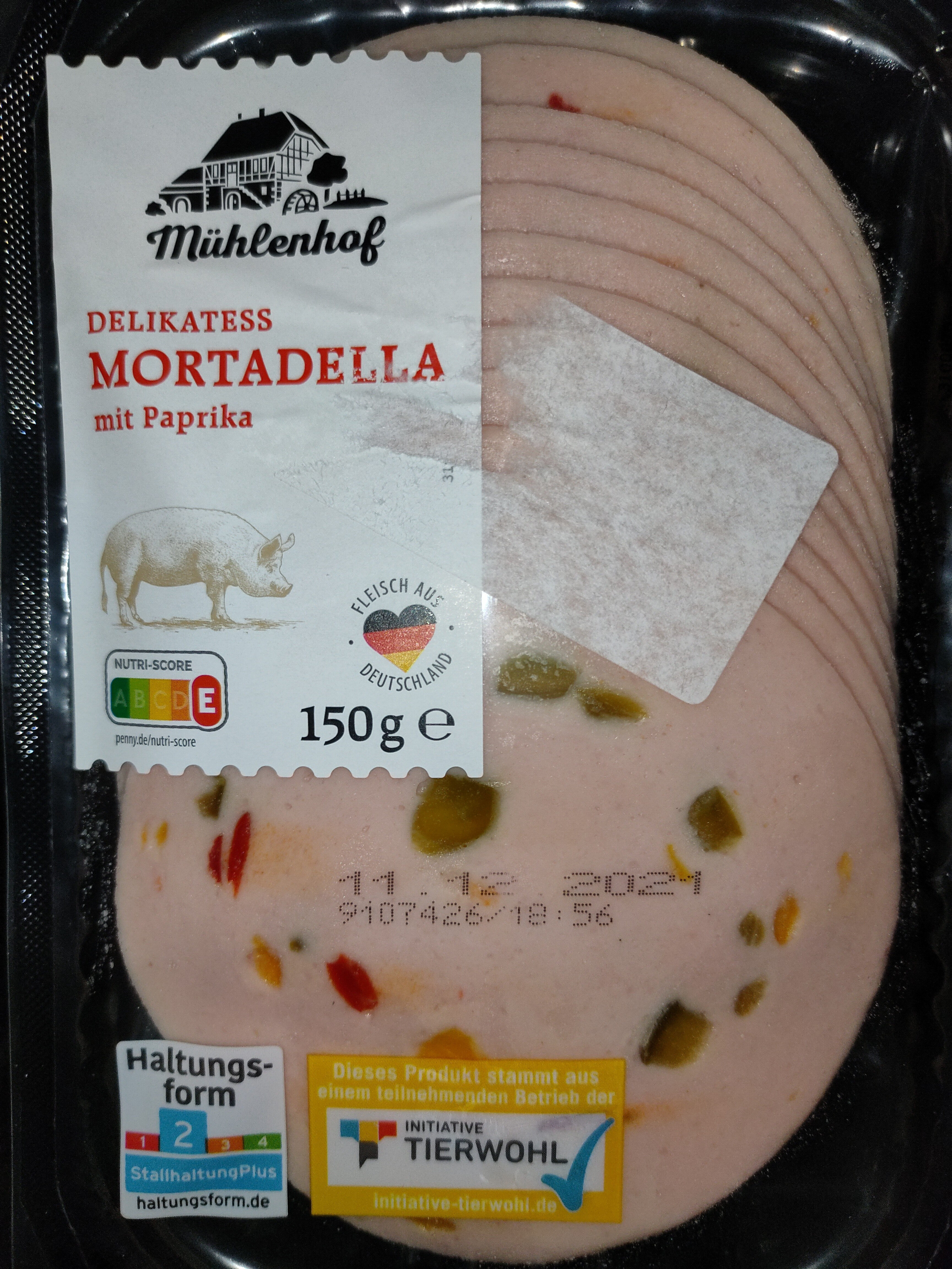 Mortadella mit Paprika - Produkt