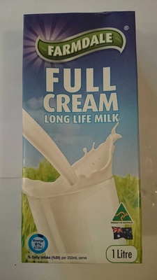 Farmdale Full Cream Long Life Milk - Product