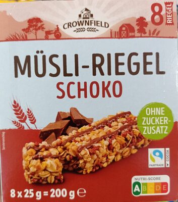 Müsli-Riegel Schoko - Produkt