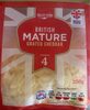 British mature grated cheddar - Product