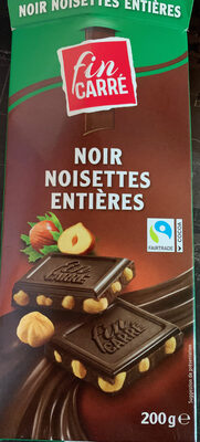 Chocolat noir Noisettes entières - Product - fr