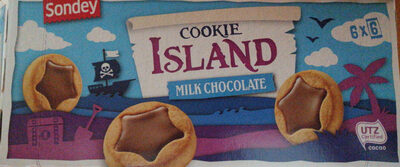 Cookie Island milk chocolate - Producte - it