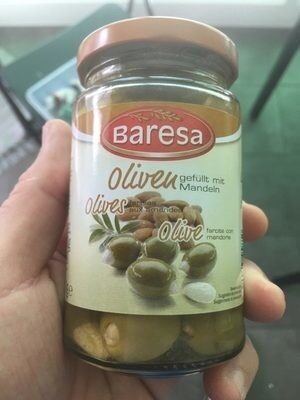 Grüne Oliven mit Mandeln - Produkt