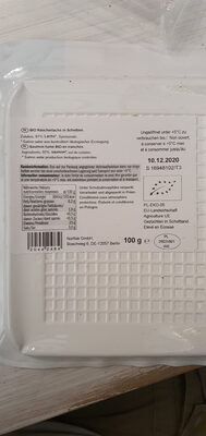 Bio Räucherlachs - Istruzioni per il riciclaggio e/o informazioni sull'imballaggio - de
