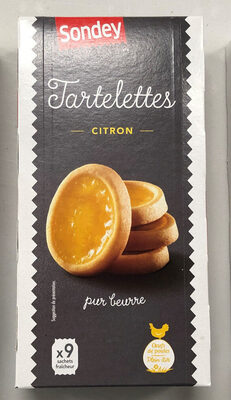 Tartelettes ovales pur beurre citron - Product - fr