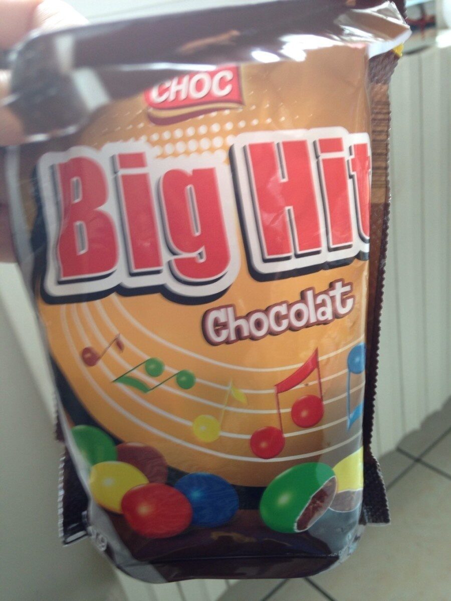 Big Hit  milk chocolate - Informació nutricional - fr