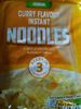 Curry flavour instant noodles - Product