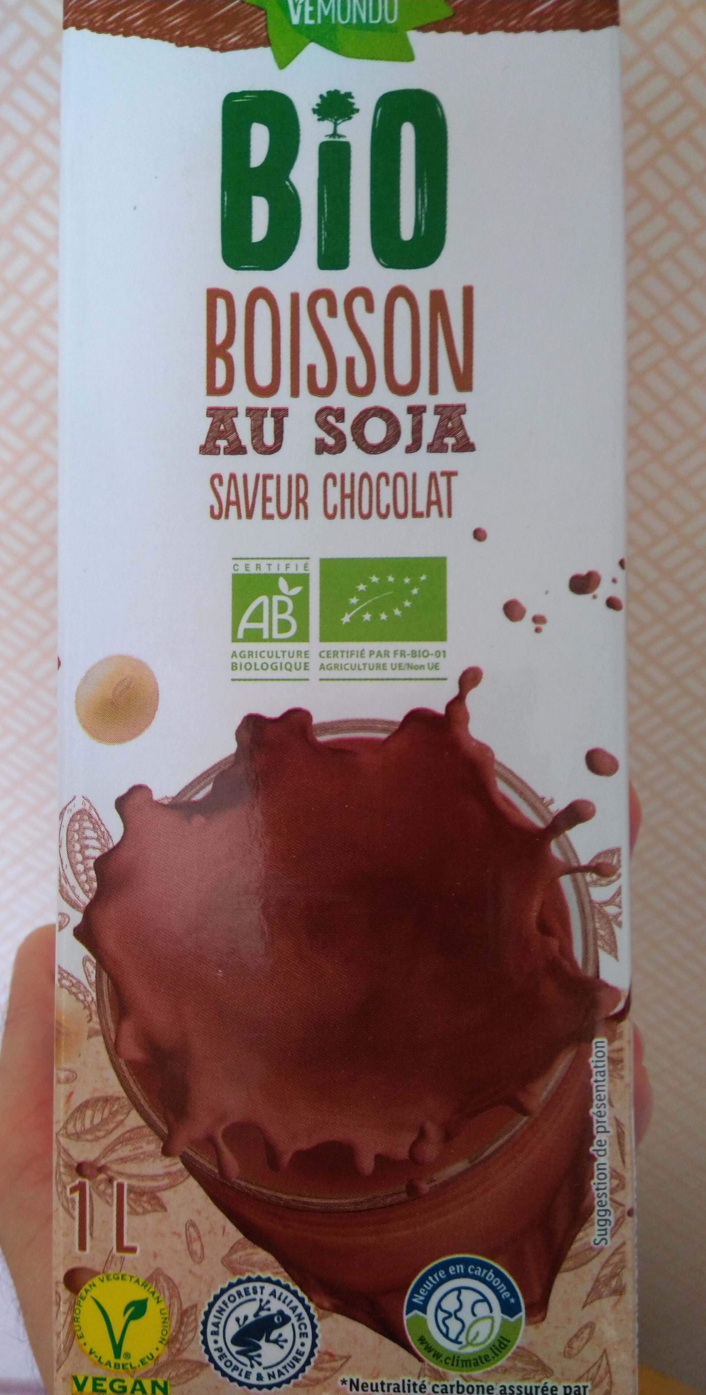 Boisson soja cacao - Wiederverwertungsanweisungen und/oder Verpackungsinformationen - fr