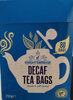 Decaf tea bags - Prodotto