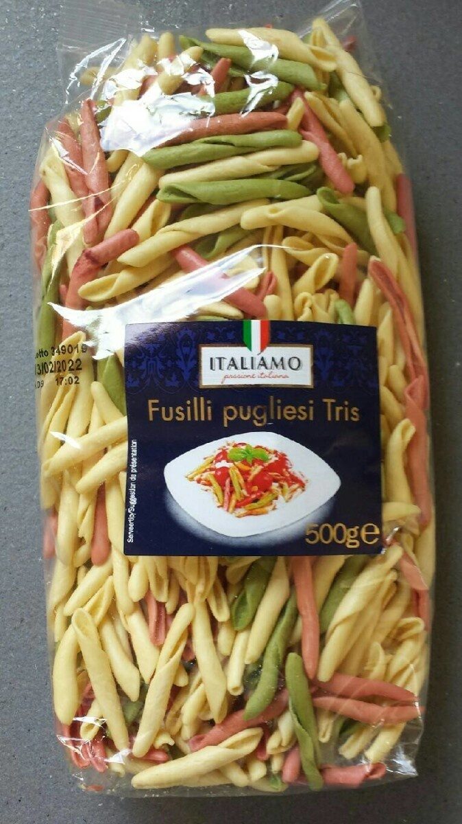 Italiamo Fusilli Pugliesi Tris - Produit