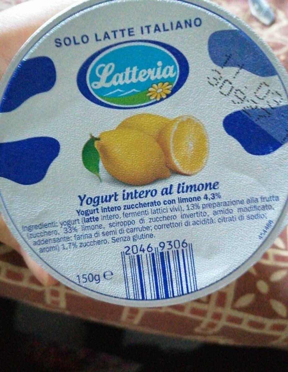 Yogurt intero al limone - Product - it